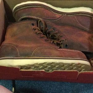 Red wing boot